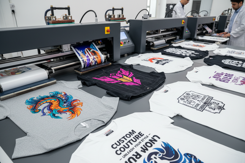 DTF Printing
Direct-to-Film printing offers sharp, colorful, long-lasting prints on any fabric, perfect for custom apparel and small or bulk orders.